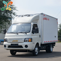 Camiones Refrigerados Pequeños JAC, Camiones de Helados en Venta, Mini Camioneta Refrigerada
