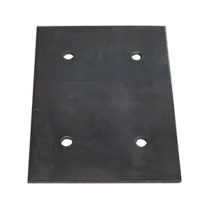 Supplier Hot Dip Galvanizing Steel Embedded Parts Plate Foundation Base Plate For Curtain Wall