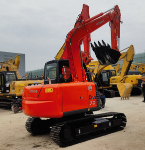 รถขุดฮิตาชิ ZX70 มือสอง ขนาด 7 ตัน ของแท้จากญี่ปุ่น รถขุดขนาดเล็ก ZX70-3 ZX70-5A รถขุดตีนตะขาบขนาดเล็ก มีสินค้าในสต็อก - Product Image 3