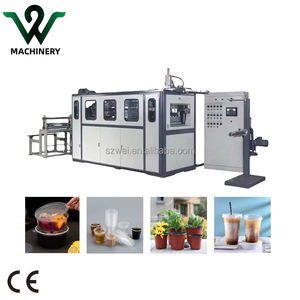 เครื่องขึ้นรูปแก้วและชามพลาสติก PET/PP/PS/PVC อัตโนมัติเต็มรูปแบบ ประหยัดพลังงาน ใช้งานง่าย - Product Image 1