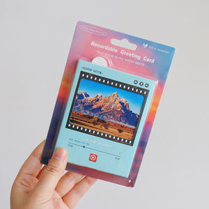 Nouvelles cartes <span class=keywords><strong>de</strong></span> <span class=keywords><strong>voeux</strong></span> <span class=keywords><strong>de</strong></span> joyeux anniversaire personnalisées tendances personnalisées avec vos <span class=keywords><strong>photos</strong></span> d'enregistrement vocal pour les amis matériel en papier - Product Image 4