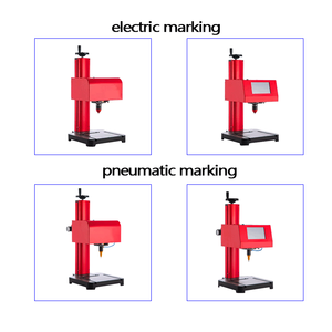 Machines de marquage par poinçonnage à points portables, mini, en acier/aluminium, pour plaques, pièces en laiton, plaques signalétiques, VIN, date - Product Image 5