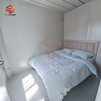 Moducube Prix bas Mini maison conteneur détachable de 20 pieds Casa Prefabricada Maison préfabriquée Magasin de conteneurs avec salle de bain