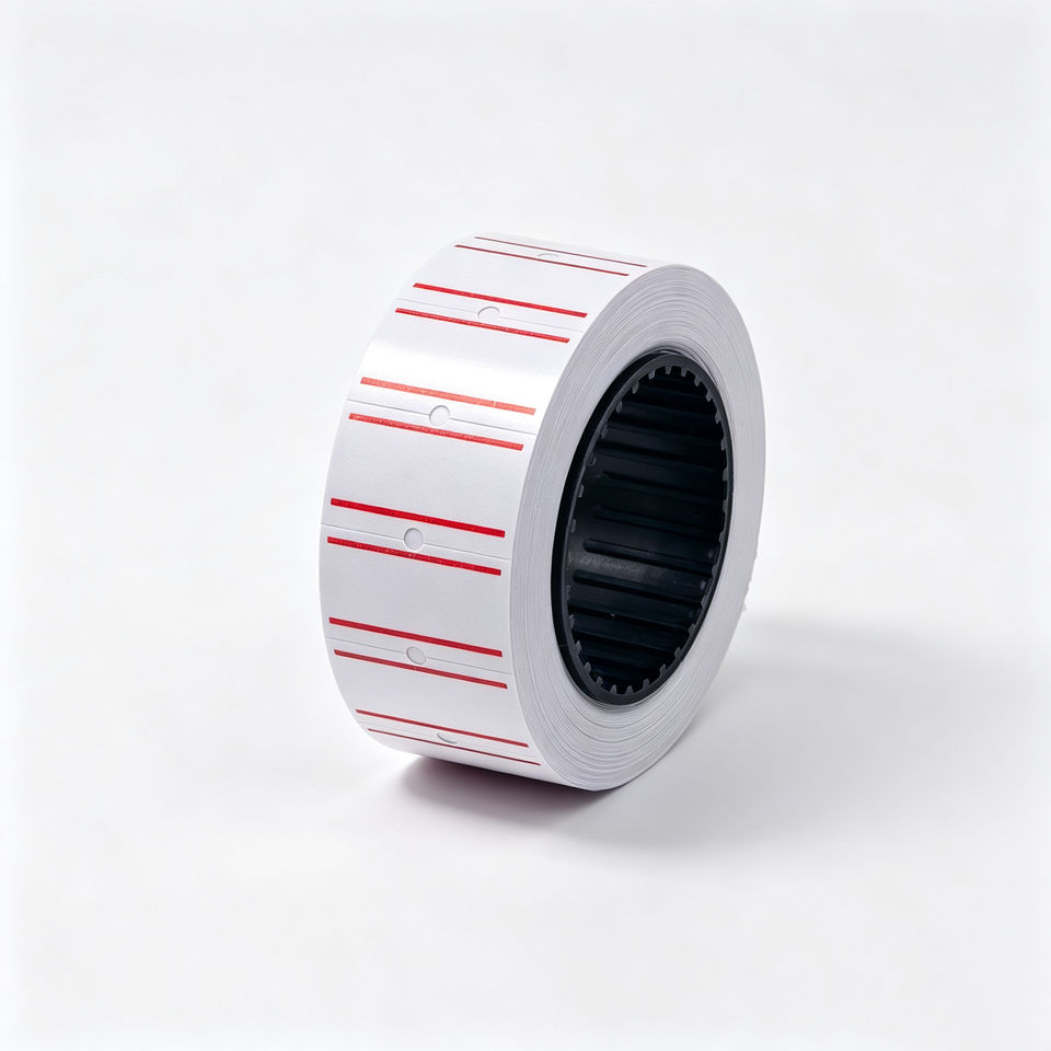 Handheld Single-line Adhesive Sticker Price Labels for Supermarket with ...