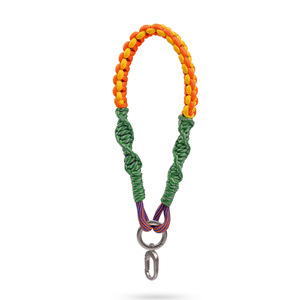 Wanli Sheng Hand-Woven Phone <b>Lanyard</b> Color Blocking Polyester Universal <b>For</b> <b>Keys</b> And Bags Wear Resistant Anti Loss Short Strap - Product Image 2