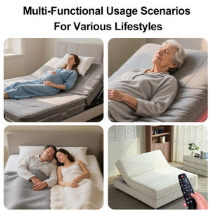 Colchón Terapéutico Inteligente Ajustable Ai Slumber X, Anti-Ronquidos, con Calefacción <span class=keywords><strong>de</strong></span> Grafeno, Masaje con Bolsas <span class=keywords><strong>de</strong></span> Aire y Control por Aplicación - Product Image 3