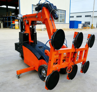 Robot intelligent de manutention de verre avec ventouse télécommandée pour l'installation de murs rideaux