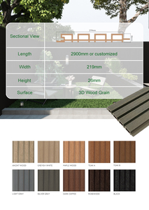 Panneaux <span class=keywords><strong>de</strong></span> revêtement WPC à texture <span class=keywords><strong>de</strong></span> grain <span class=keywords><strong>de</strong></span> <span class=keywords><strong>bois</strong></span> décorative, haute densité, anti-moisissure, <span class=keywords><strong>prix</strong></span> d'usine, pour projets <span class=keywords><strong>de</strong></span> rénovation - Product Image 2