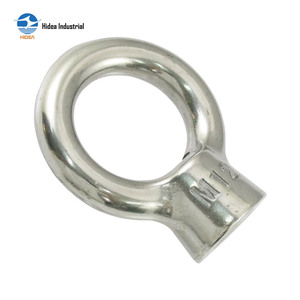 HIDEA Acier inoxydable 304 316 JIS G1169 Matériel de gréement robuste forgé électro-polissage passivé Écrou de levage à anneau Écrou à œillet - Product Image 3