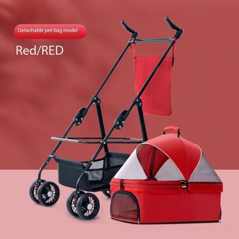 Red detachable basket design