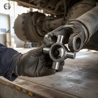 Spider Cross Shaft Antar As Roda untuk Truk Tambang Hande 40 Ton HD90129321766 Bagian Trunnion Diferensial