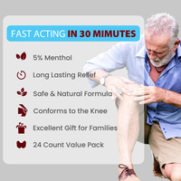 Produits les plus vendus 2025 Sumifun haute qualité 8 patchs patch de soulagement de la douleur au genou soulagement efficace de la douleur