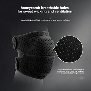 Rodillera Ajustable Impermeable y Transpirable <span class=keywords><strong>de</strong></span> Poliéster para Alivio del Dolor, Protector <span class=keywords><strong>de</strong></span> Rótula para Correr y Fitness al Aire Libre - Product Image 4