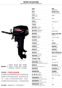 Bán Buôn Giá 2-Đột Quỵ 15HP 18HP 9.9HP Xăng Động Cơ Phía Ngoài 2-Xi Lanh Thiết Kế Với Nhôm Hull Cho Câu Cá - Product Image 4