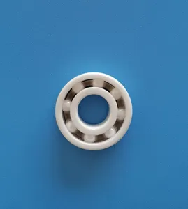 High ZrO2 Zirconia White Ceramic Ball 693 Temperature Ceramic Ball Bearing China Si3N4 Turbine Motor Ceramic Ball Bearing