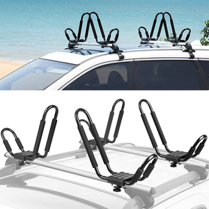 Soporte para Kayak de Alta Resistencia para <span class=keywords><strong>Coche</strong></span>, Barra en J para Canoa, Tabla de <span class=keywords><strong>Surf</strong></span>, Soporte de Montaje para SUV, Barra Transversal de Almacenamiento - Product Image 1
