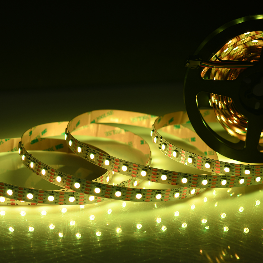 Wholesales price 16.4ft ip20 ip67 dream color flexible lighting led strip APA102 sk9822 led strip