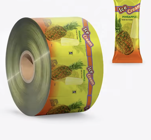 Film plastique laminé en rouleau pour emballage alimentaire de crème glacée/bâtonnets glacés, personnalisable, flexible et de qualité alimentaire - Product Image 3