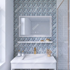 Azulejo de vinilo autoadhesivo, impermeable, Cuadrado, para sala de estar, baño, cocina, contra salpicaduras, PVC, barato, 1mm - Product Image 6