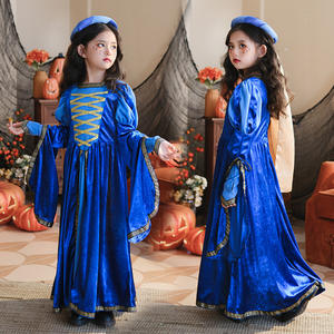 Halloween Ropa Infantil Retro Corte Estilo Medieval Renacimiento Niñas Carnaval Vestido <span class=keywords><strong>Palacio</strong></span> - Product Image 2