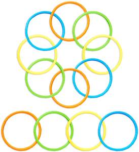 Havuz dalış halka yüzmek parti renkli havuz lavabo oyuncak sualtı yüzme havuzu dalış halkası eğitim aksesuar oyuncak - Product Image 6