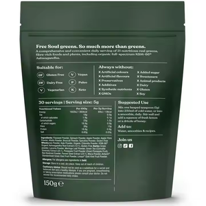 Suppléments Verts Naturels Superfood Poudre Boisson Mélange Légumes Soutien Intestin Enzyme Digestive Améliorer L'humeur Soutien Immunitaire - Product Image 4