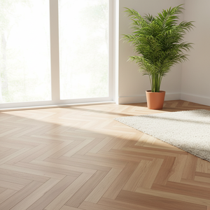 Plancher en vinyle SPC à emboîtement de luxe, motif chevrons, pour intérieur, maison, bureau - Product Image 6