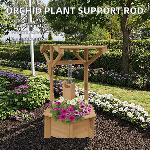 Soporte de Madera para Orquídeas Phalaenopsis, Varilla de Soporte Recta para Plantas Trepadoras, Materiales de Construcción para Paisajismo Exterior - Product Image 1