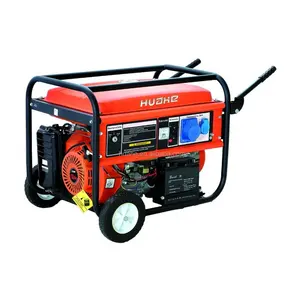 5kw 220 Voltage or 380 Voltage electric power generator with handles and wheels