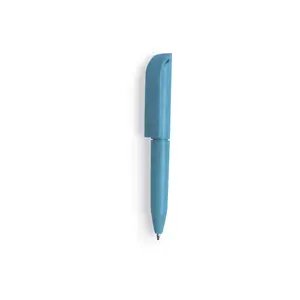 قلم ترويجي صغير على شكل كرة قش القمح يتميز بشعار مخصص للفنادق والمنتجعات