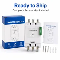 Module de commutation électronique à thyristor robuste anti-interférence pour banque de condensateurs