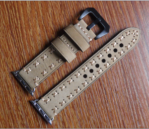 Correa de cuero <span class=keywords><strong>para</strong></span> apple <span class=keywords><strong>watch</strong></span>, correa de reloj de moda <span class=keywords><strong>para</strong></span> <span class=keywords><strong>iphone</strong></span> iwatch series 7 6 de 41mm y 45mm - Product Image 5