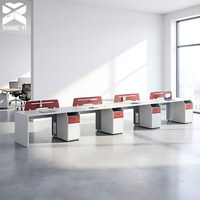 Postes de travail personnalisés, bureau modulaire, mobilier de bureau avec cloison moderne pour configuration de bureaux et de postes de travail