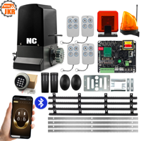 Motor para Puerta Corredera con Interruptor de Límite de Resorte de CA de 600 kg a 2000 kg, Control por Bluetooth Móvil, Kit de Apertura de Puerta de Empuje y Tracción con Placa de Control