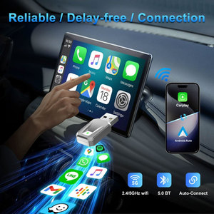 Nouvel adaptateur sans fil <span class=keywords><strong>CarPlay</strong></span> Android Auto intelligent 2 en 1 pour Peugeot <span class=keywords><strong>208</strong></span> 308 408 508 2008 3008 4008 5008 - Product Image 3