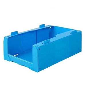 Correx Stackable Picking Bins Corrugated Plastic Warehouse Storage Pick Bin For Clothing