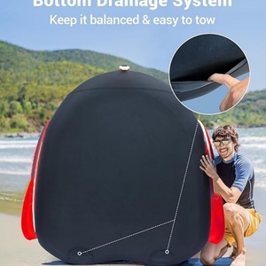 PVC Inflatable <b>Towable</b> Tubes for Boating 2 Person 65*69*0.2 Inch Water Tubes for Boats to Pull Safety Inflatable Boat Tubes - Product Image 6