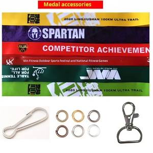 Çin tedarikçisi toptan özel madalya ekran beyzbol futbol Golf madalya altın maraton Metal spor ödülü madalya ile şerit - Product Image 5