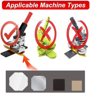 Kit de Máquina para Hacer Botones Resistentes de 65*90mm - El Más Vendido del 2025 para Artículos Promocionales de Hotel al por Mayor - Product Image 6