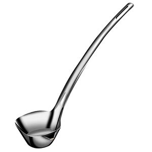 Cuchara coladora de aceite de acero inoxidable 316 con mango largo para separar el aceite de la sopa en ollas calientes - Product Image 2