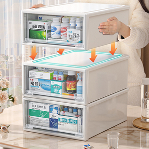 Xingyou ổn định & mạnh mẽ nhựa lưu trữ ngăn kéo tủ đa mục đích Tổ Chức Công suất lớn cho quần áo hình chữ nhật hình dạng làm PP - Product Image 2