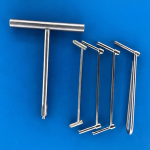 5 Pcs Orthopedic Countersink T Handle 3.5mm 4.5mm <b>Drill</b> <b>Guide</b> Set German Stainless Steel Reusable Autoclavable CE ISO Certified - Product Image 1