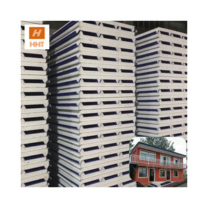 Steel building material colored sheet price roof tile sandwich <span class=keywords><strong>panel</strong></span> - Product Image 1