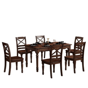 <span class=keywords><strong>Table</strong></span> à manger en bois massif <span class=keywords><strong>de</strong></span> style américain, directement <span class=keywords><strong>de</strong></span> l'usine, en acajou, ensemble <span class=keywords><strong>de</strong></span> <span class=keywords><strong>table</strong></span> à manger en bois pour la maison, la villa, l'appartement, la salle à manger - Product Image 1