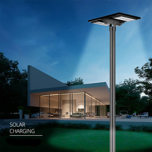 ไฟถนนโซลาร์เซลล์แบบรวมกันน้ำ IP67 แบตเตอรี่ในตัว 200W/400W/600W ความสว่างสูง LED มุมกระจายแสง 360 องศา สำหรับภายนอกอาคาร - Product Image 5