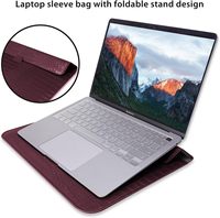 Housse pour ordinateur portable en cuir PU crocodile personnalisée 13 14 pouces pour MacBook Neo Air 13 pouces Pro 14 pouces M4 M3 M2 pour femmes Dell HP