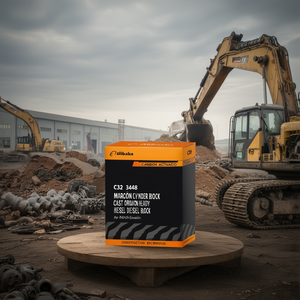 Bloc-cylindres en fonte pour moteur diesel lourd Alibaba C32 3448 Marcn, pour travaux de construction et d'excavation - Product Image 1