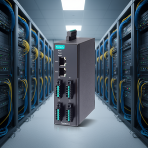 Passerelle Ethernet industrielle Moxa MGate MB3470I-TB-G2 avec 4 ports série et deux ports LAN pour la mise en réseau industrielle - Product Image 3