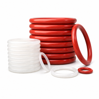 Kit d'assortiment de joints flexibles en caoutchouc silicone sur mesure, différentes couleurs et duretés pour l'entretien industriel, joint torique en caoutchouc