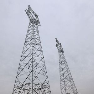 Tour en treillis galvanisé 220 kV pour la transmission d'électricité haute tension, les lignes électriques longue distance et les infrastructures de réseau - Product Image 5